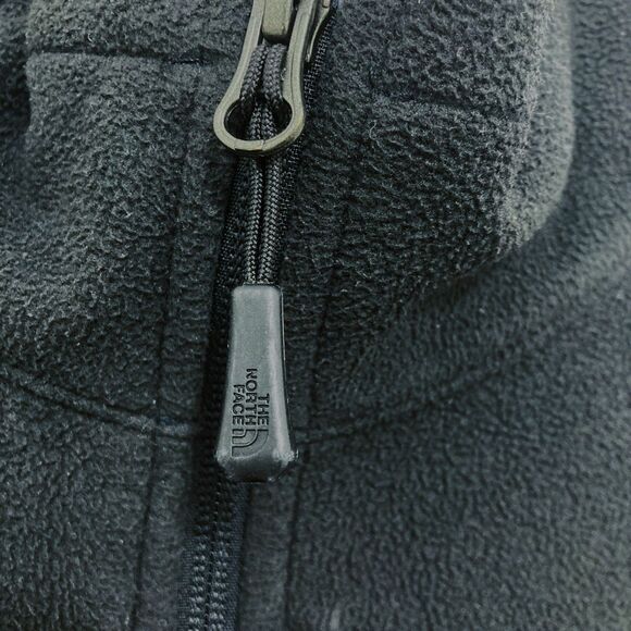 The North Face Front Range Fleece Vest - Men's L Full Zip Pockets Black Logo - Picture 8 of 14